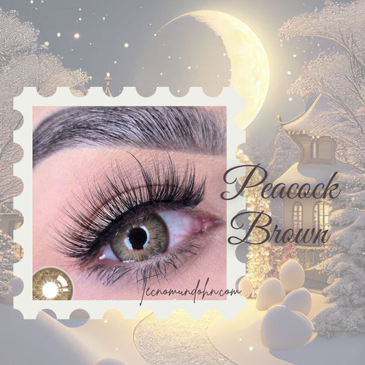 Lentes de Contacto Peacock Brown