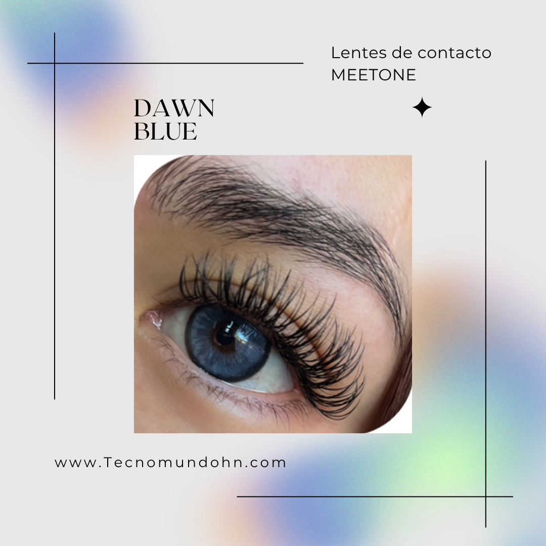 Lente De Contacto Dawn Blue