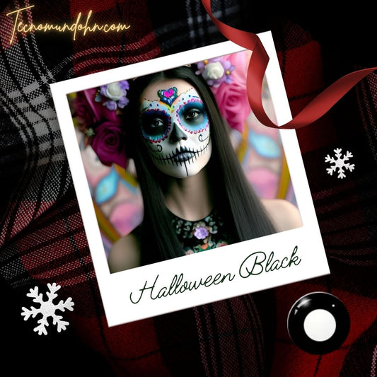 Lentes de Contacto Halloween Black