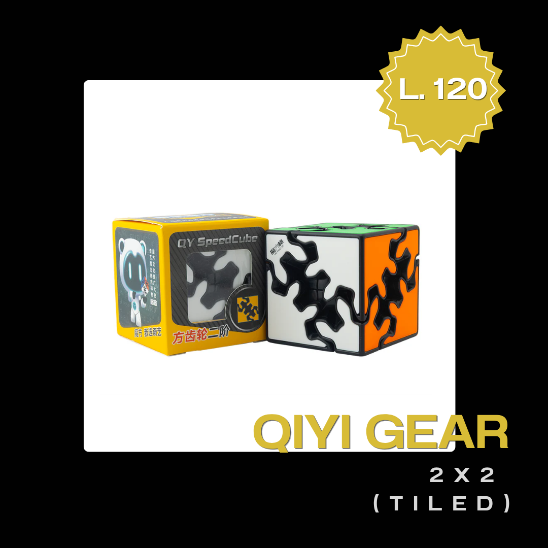 Qiyi Gear 2X2 - Tiled