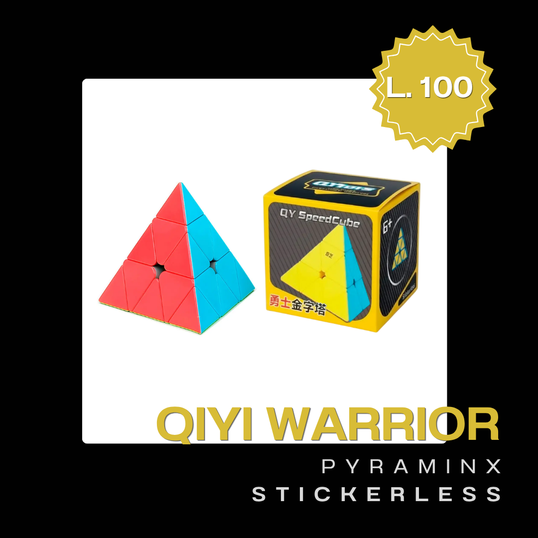 Qiyi Warrior Pyraminx Stickerless