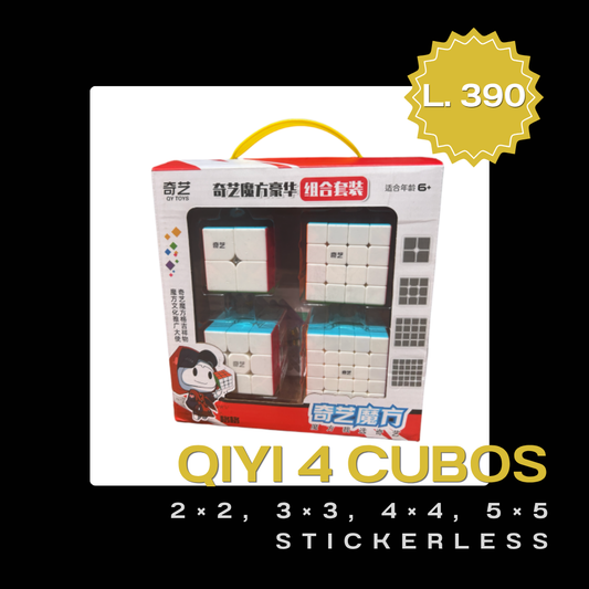 Paquete De 4 Cubos Qiyi