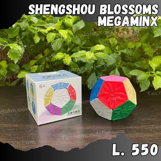 ShengShou Blossoms Megaminx stickerless