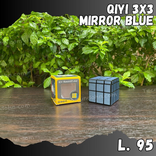 QiYi QiYi 3x3 Mirror with blue stickers black
