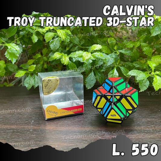 Calvin's Puzzle Troy Truncated 3D-Star Puzzle black