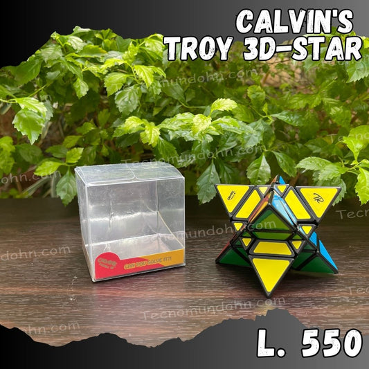 Calvin's Puzzle Troy 3D-Star Puzzle black
