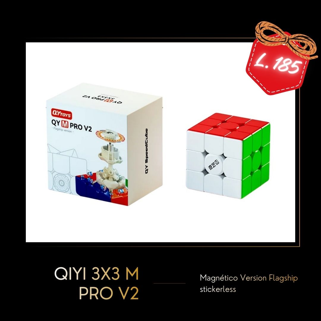 Qiyi M Pro V2 3X3 V2 Flagship(English) Stickerless