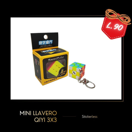 Qiyi Key Ring Cube 3X3 Stickerless