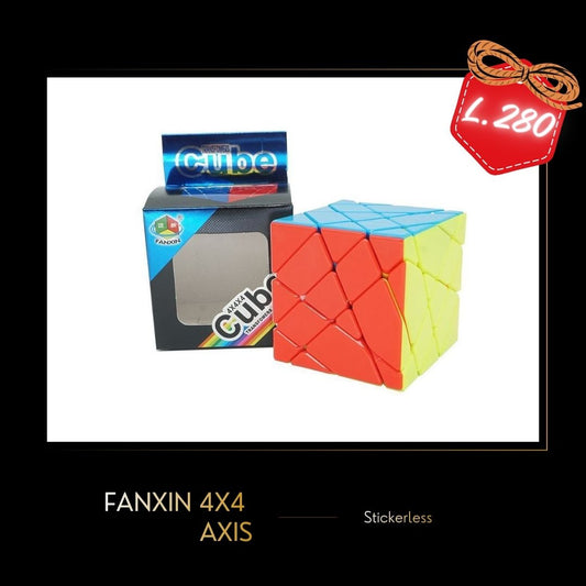 Fanxin 4X4X4 Axis Cube Stickerless