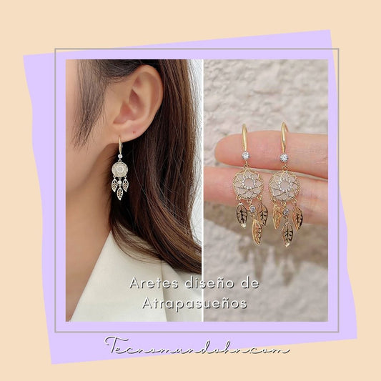 Aretes Diseño De Atrapasueños