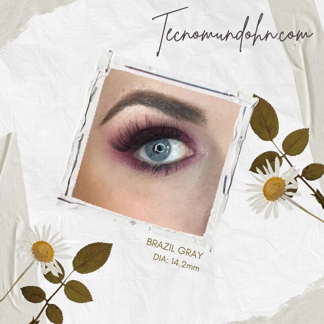 Lente De Contacto Brazil Gray