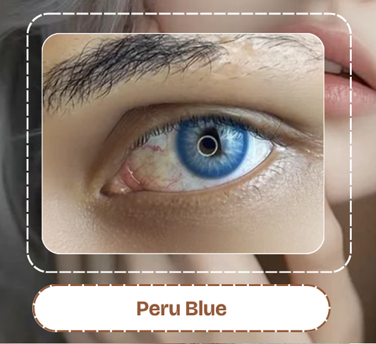 Lente De Contacto Peru Blue