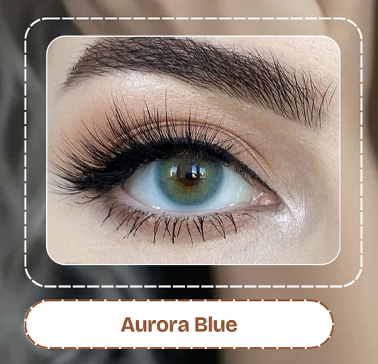 Lente De Contacto Aurora Blue