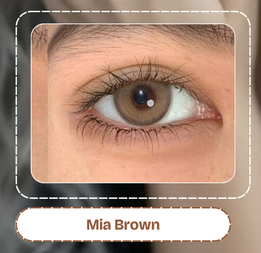 Lente De Contacto Mia Brown