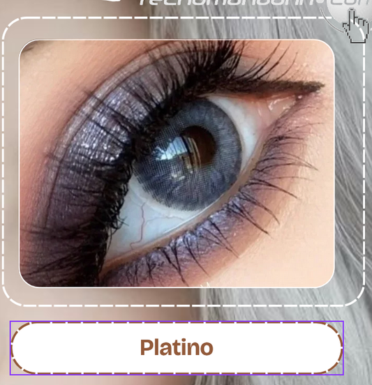 Lente De Contacto Platino