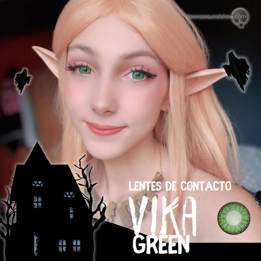 Lente De Contacto Vika Green
