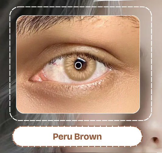 Lente De Contacto Peru Brown