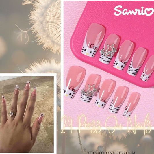 Set De Uñas Kitty