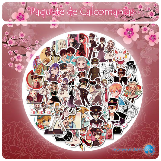 Set De Calcomanía Hanako-Kun (50 Unidades)