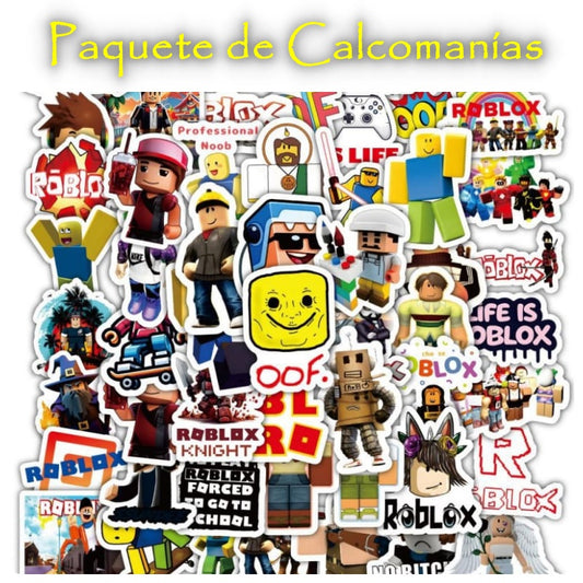 Set De Calcomanía Roblox (60 Unidades)