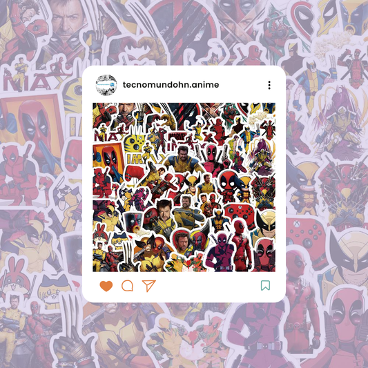 Paquete Calcomanías Deadpool