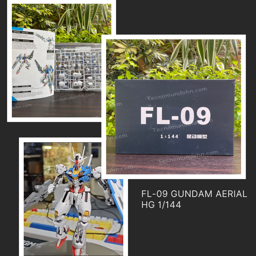 Modelo Fl-09 Gundam Aerial Hg 1/144
