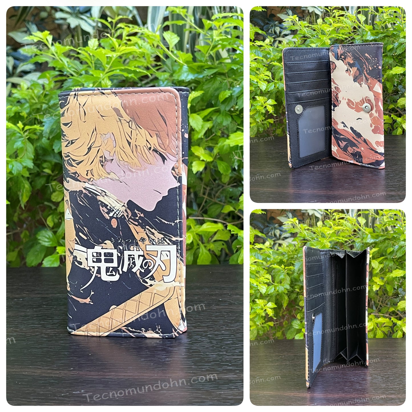 Billetera Zenitsu Larga | Demon Slayer