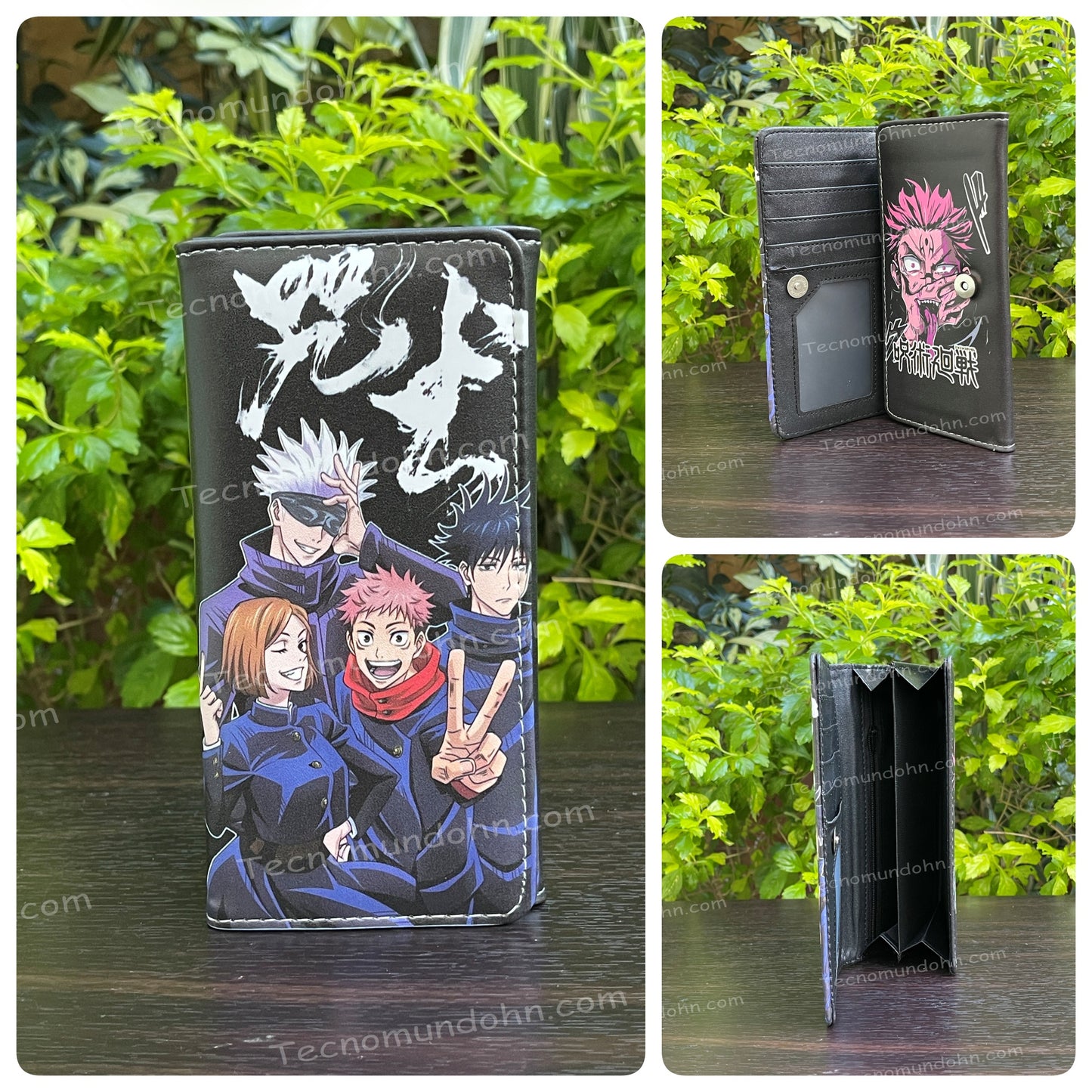 Billetera Jujutsu Kaisen Larga