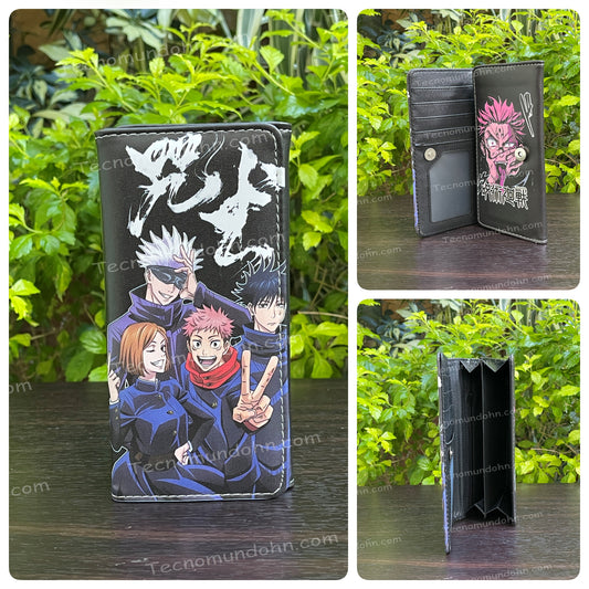 Billetera Jujutsu Kaisen Larga