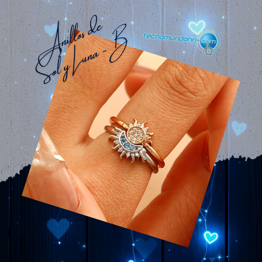 Anillos De Sol Y Luna - B