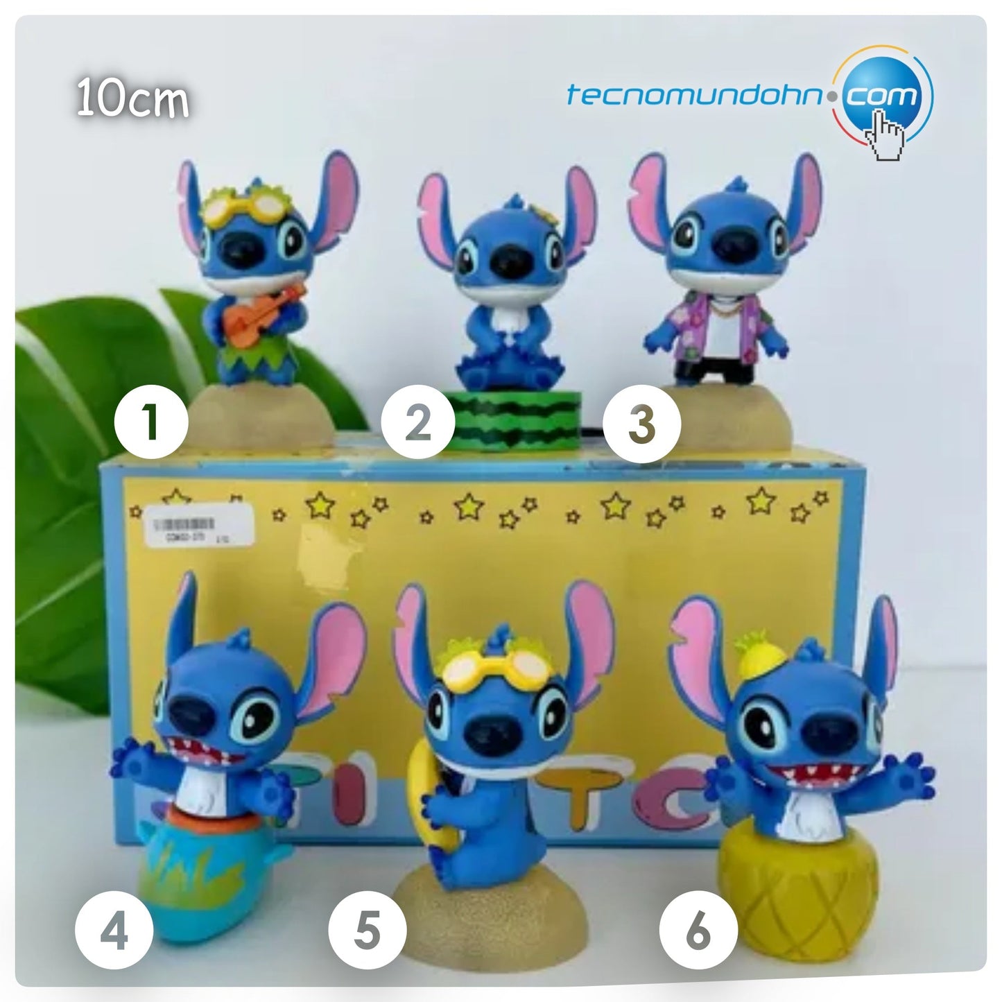Figuras Stitch De 10 Cm