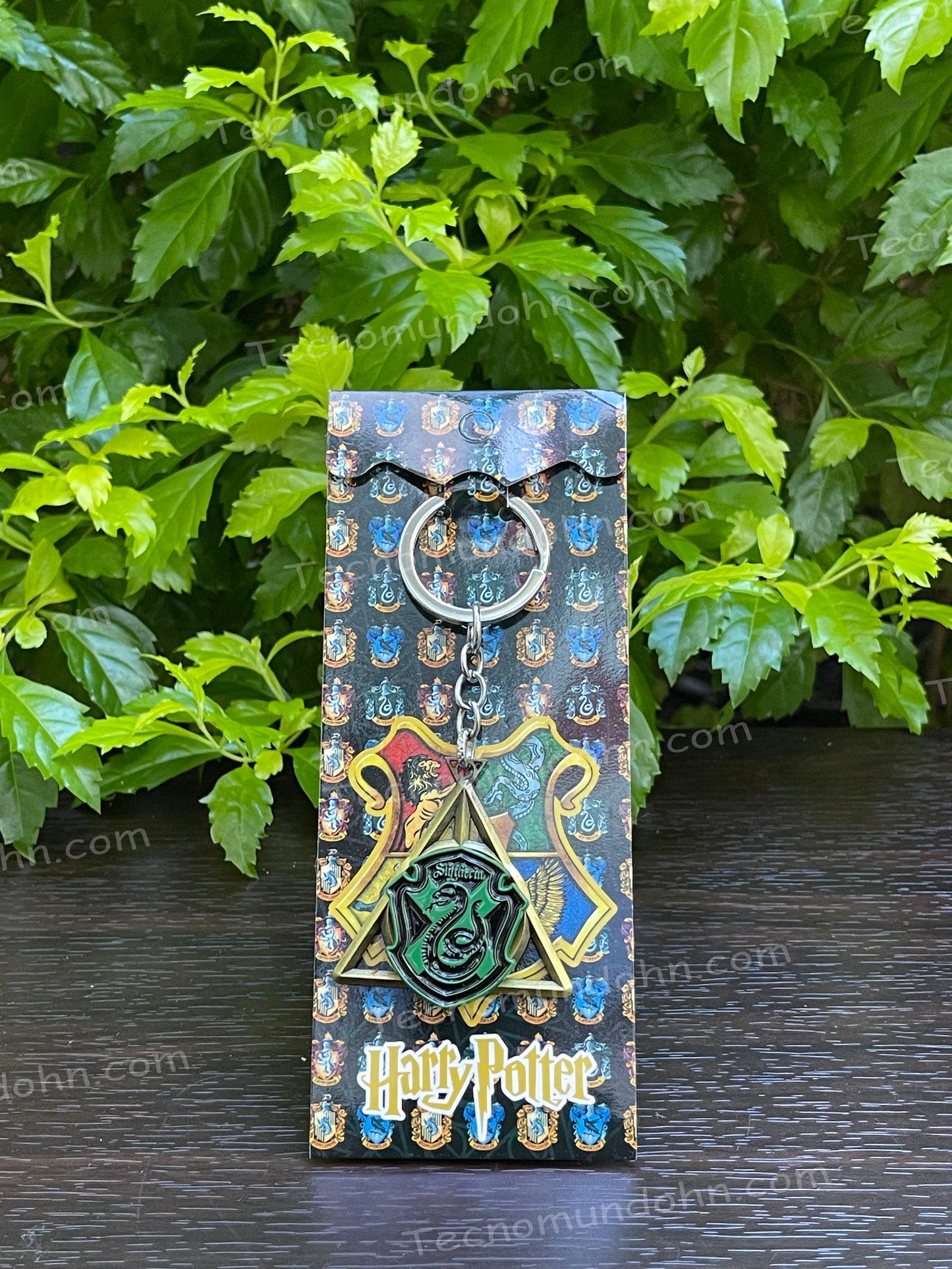 Llavero Giratorio Slytherin  Harry Potter