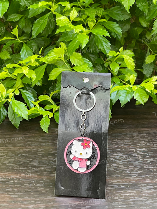 Llavero Giratorio De Hello Kitty