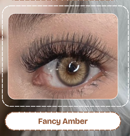 Lente De Contacto Fancy Amber