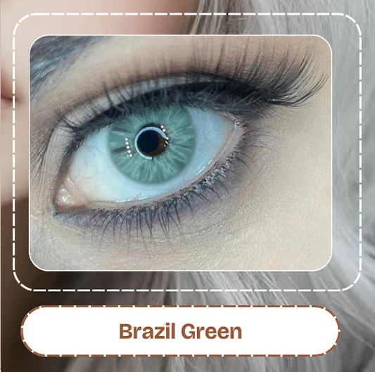 Lente De Contacto Brazil Green