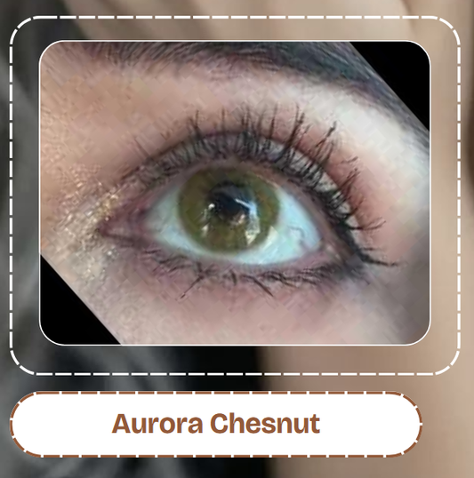 Lente De Contacto Aurora Chestnut