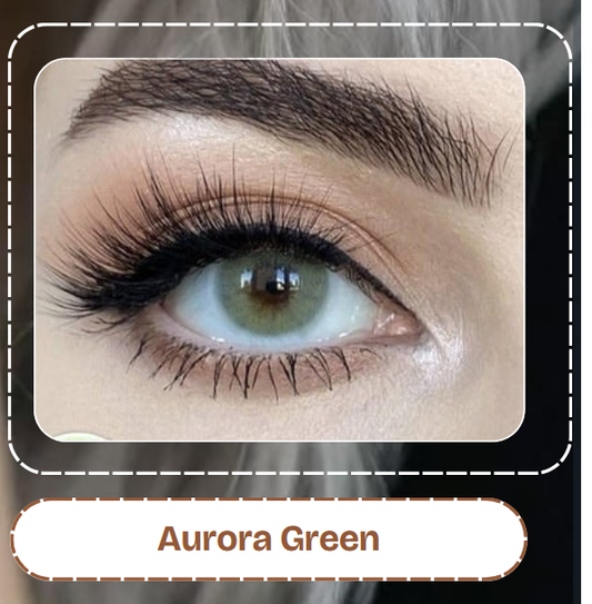 Lente De Contacto Aurora Green