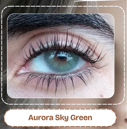 Lente De Contacto Aurora Sky Green