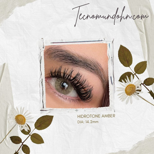 Lente De Contacto Hidrotone Amber