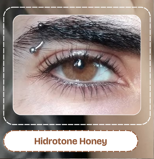 Lente De Contacto Hidrotone Honey