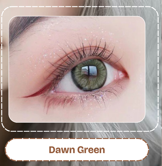 Lente De Contacto Dawn Green