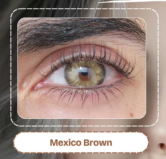 Lente De Contacto Mexico Brown