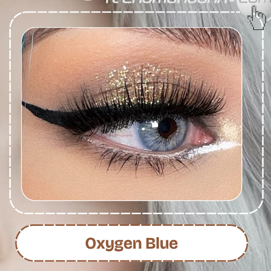Lente De Contacto Oxygen Blue