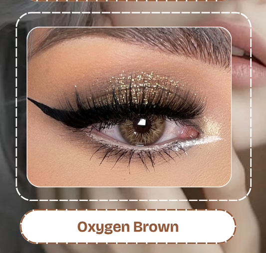 Lente De Contacto Oxygen Brown