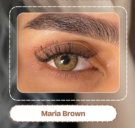 Lente De Contacto Maria Brown
