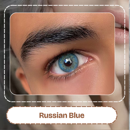 Lente De Contacto Russian Blue