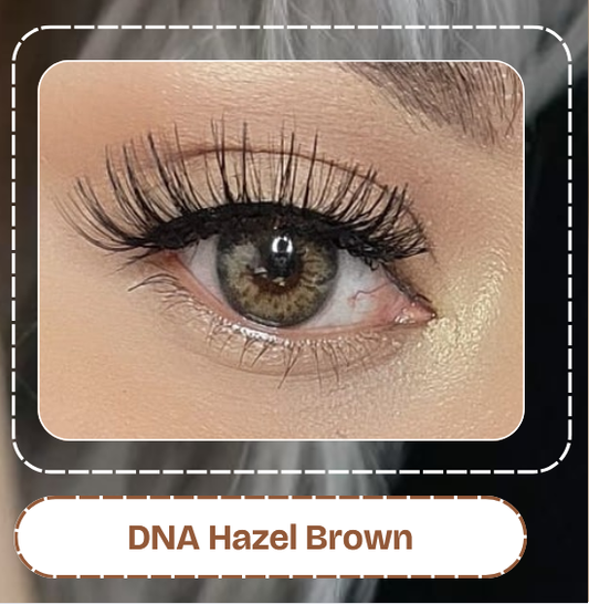 Lente De Contacto Dna Hazel Brown