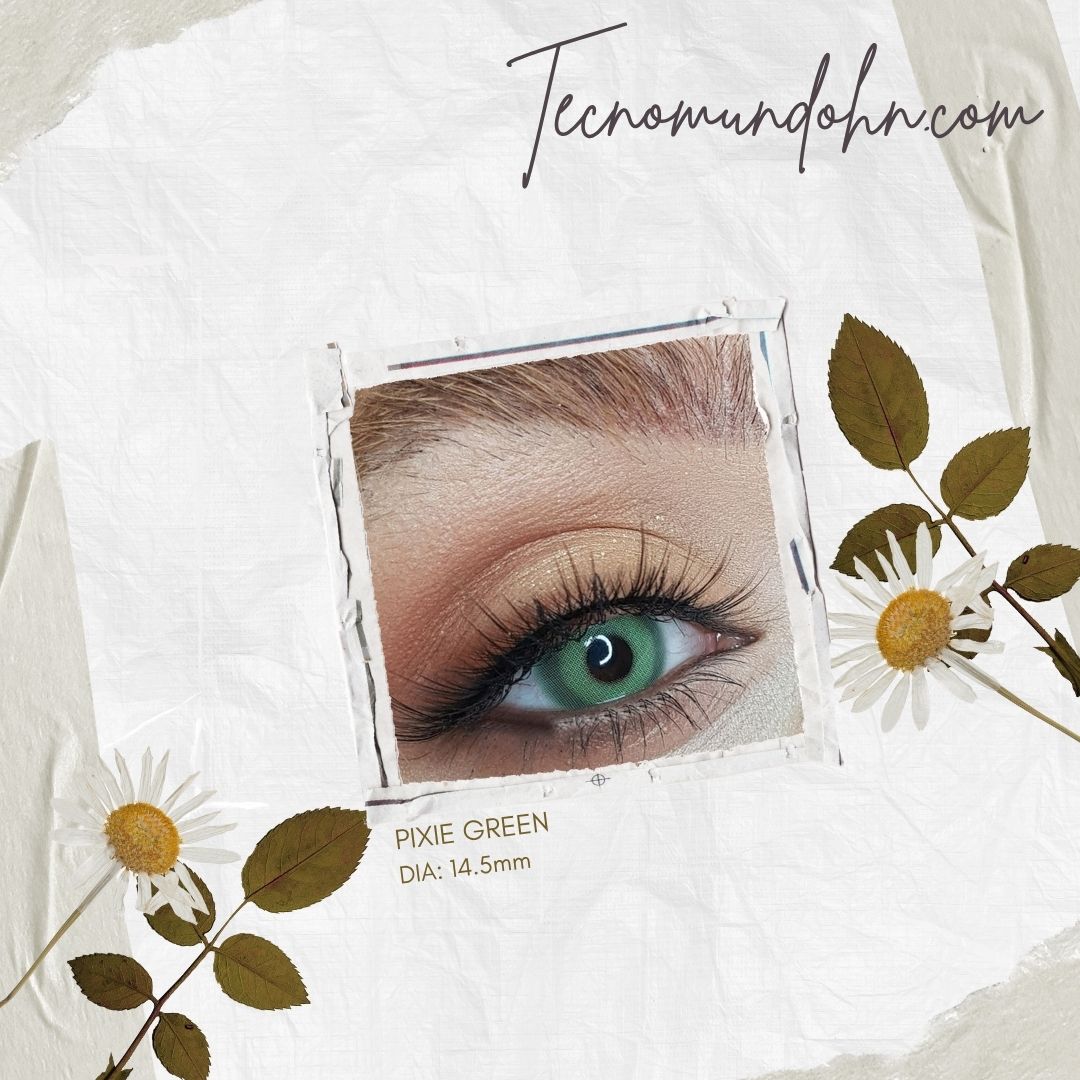 Lente De Contacto Pixie Green