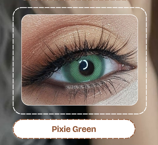 Lente De Contacto Pixie Green