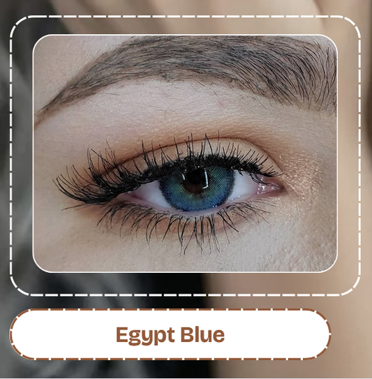 Lente De Contacto Egypt Blue
